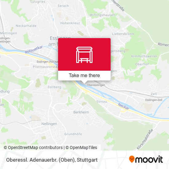 Oberessl. Adenauerbr. (Oben) map