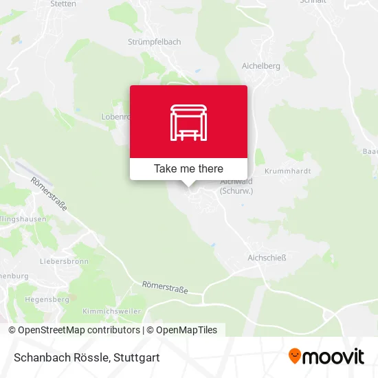 Карта Schanbach Rössle