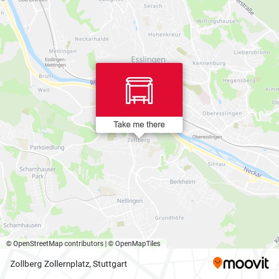 Zollberg Zollernplatz map