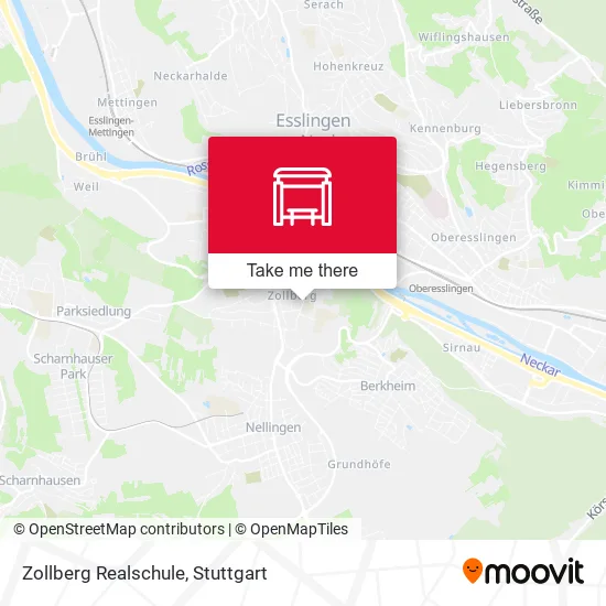 Карта Zollberg Realschule