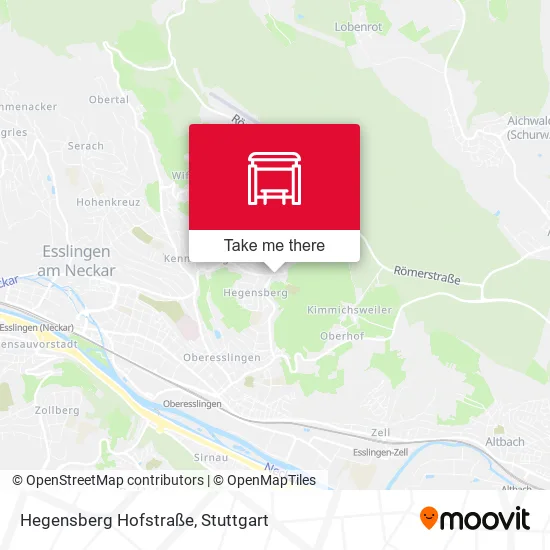 Карта Hegensberg Hofstraße