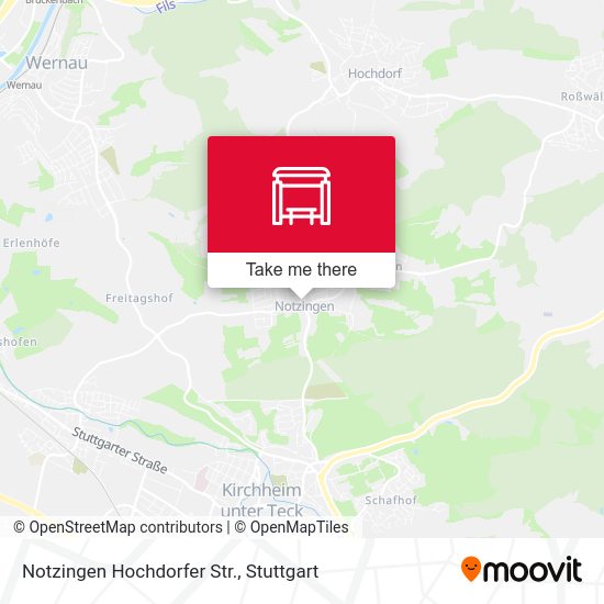 Notzingen Hochdorfer Str. map