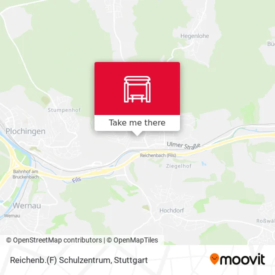 Карта Reichenb.(F) Schulzentrum