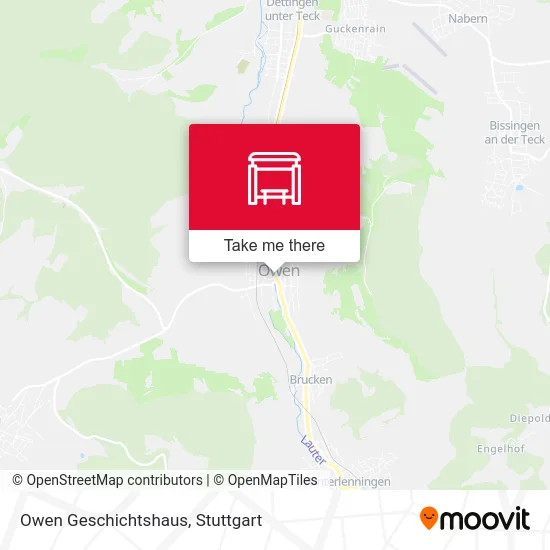 Карта Owen Geschichtshaus