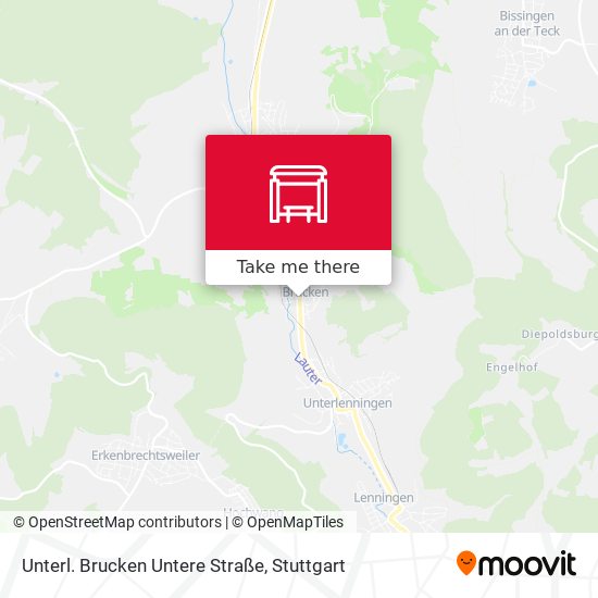 Unterl. Brucken Untere Straße map