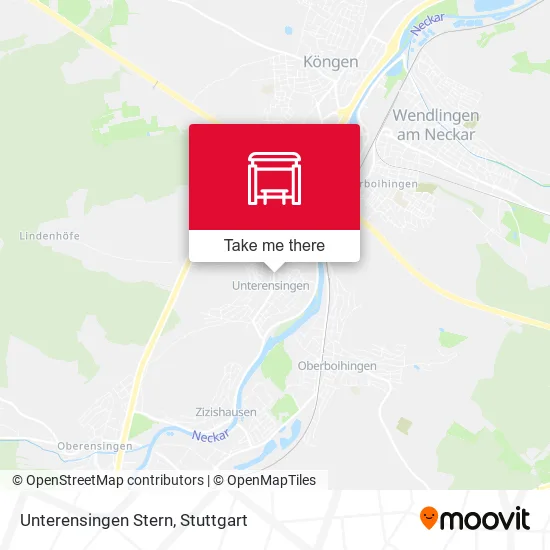Карта Unterensingen Stern