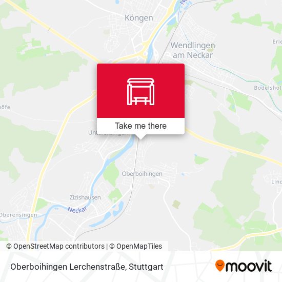 Oberboihingen Lerchenstraße map
