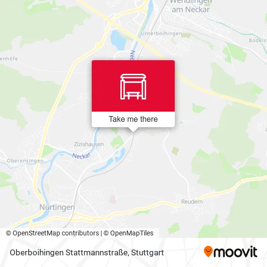Карта Oberboihingen Stattmannstraße