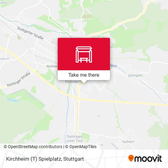 Kirchheim (T) Spielplatz map