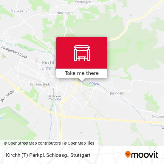 Kirchh.(T) Parkpl. Schlossg. map