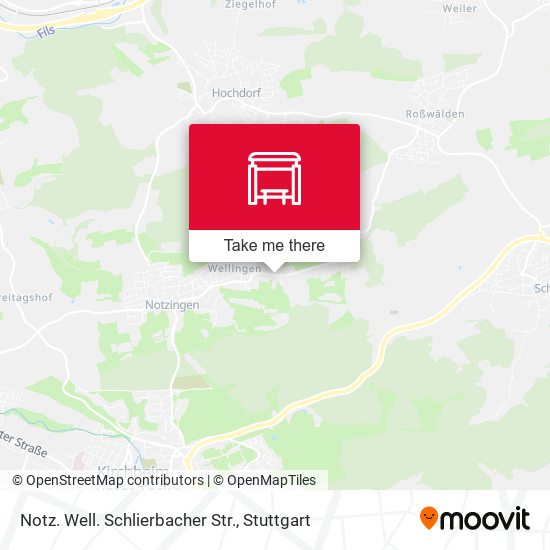 Notz. Well. Schlierbacher Str. map