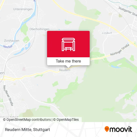 Карта Reudern Mitte