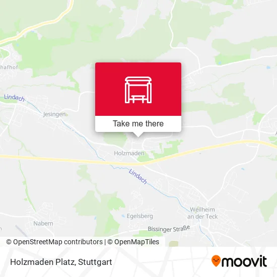 Карта Holzmaden Platz