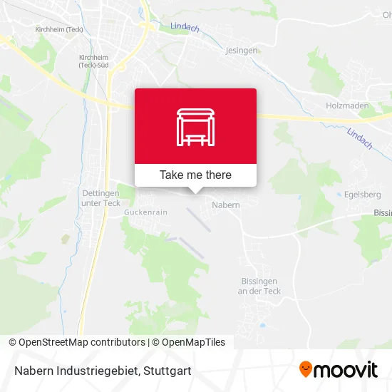 Карта Nabern Industriegebiet