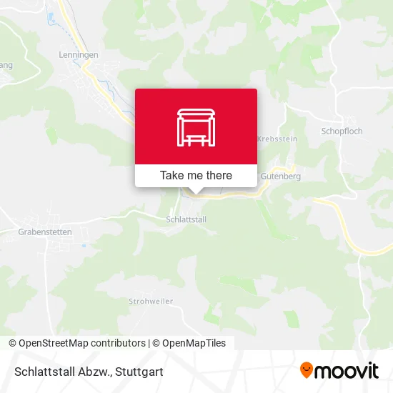 Карта Schlattstall Abzw.