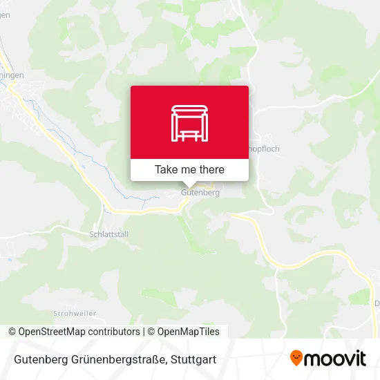 Карта Gutenberg Grünenbergstraße