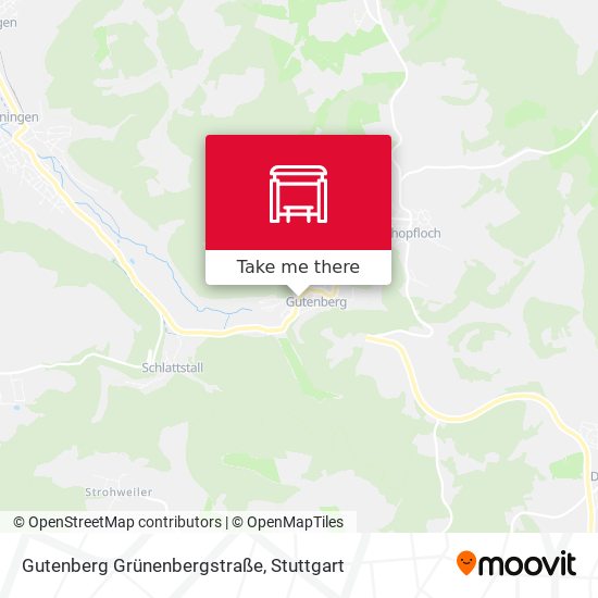 Gutenberg Grünenbergstraße map