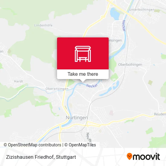 Карта Zizishausen Friedhof