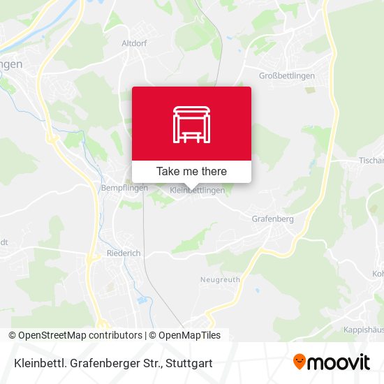 Kleinbettl. Grafenberger Str. map
