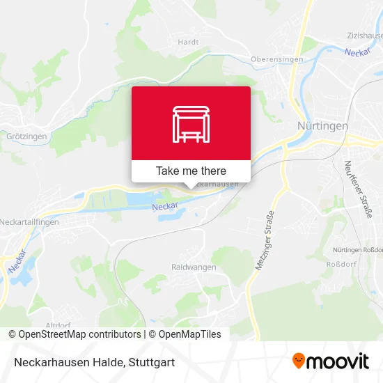 Карта Neckarhausen Halde