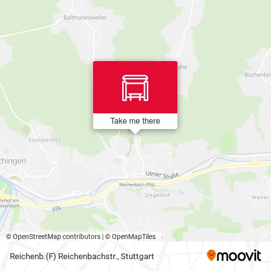 Карта Reichenb.(F) Reichenbachstr.
