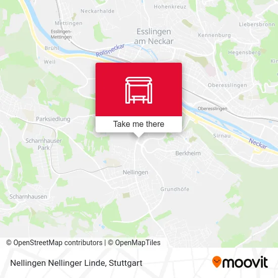 Nellingen Nellinger Linde map