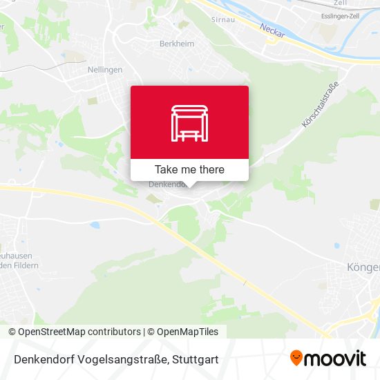 Карта Denkendorf Vogelsangstraße