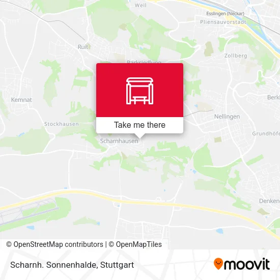 Карта Scharnh. Sonnenhalde