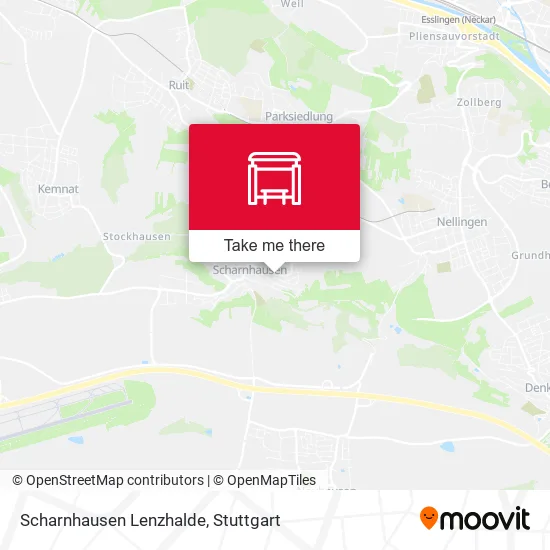 Карта Scharnhausen Lenzhalde