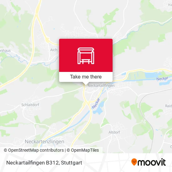 Карта Neckartailfingen B312