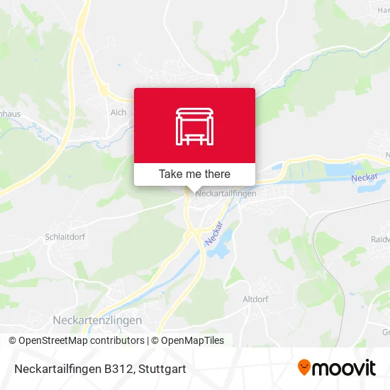 Карта Neckartailfingen B312