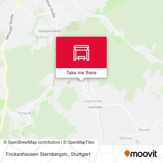 Карта Frickenhausen Sternbergstr.