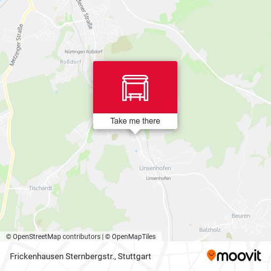 Frickenhausen Sternbergstr. map