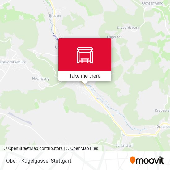 Oberl. Kugelgasse map