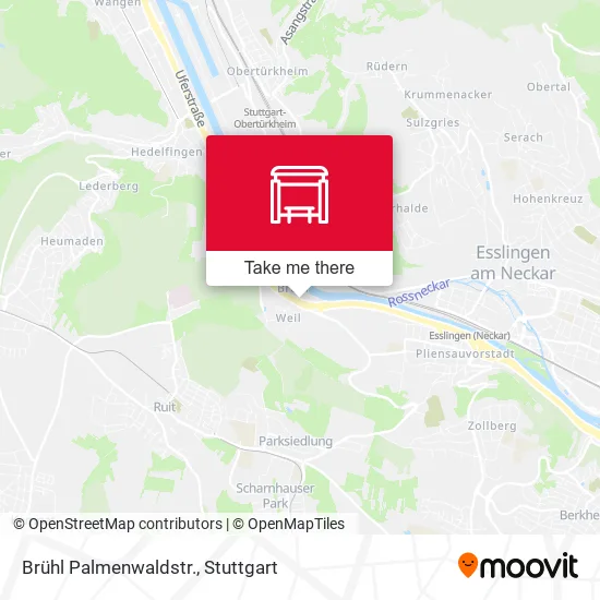 Карта Brühl Palmenwaldstr.