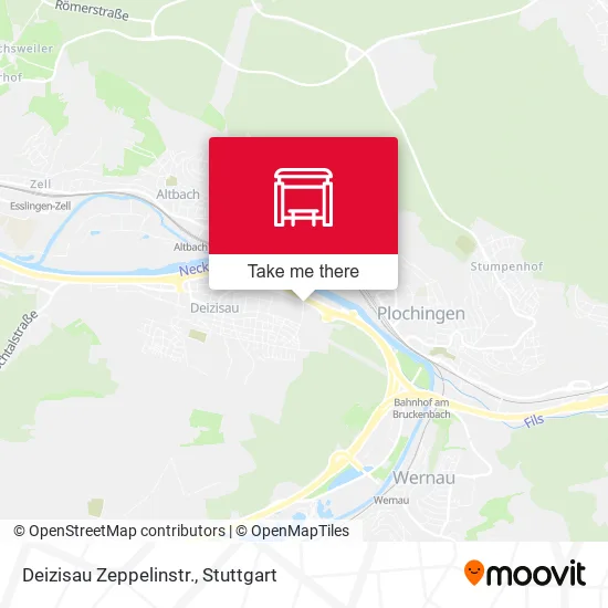 Deizisau Zeppelinstr. map