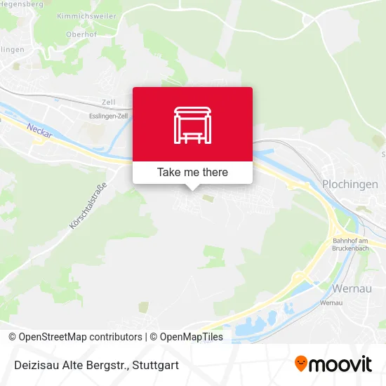 Карта Deizisau Alte Bergstr.