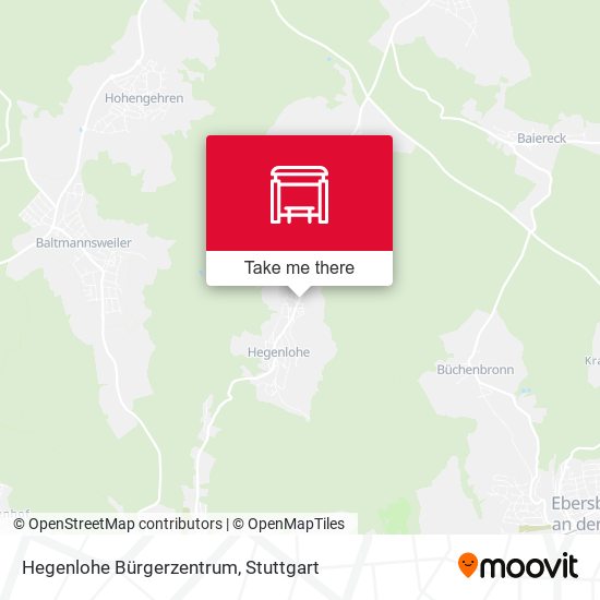 Карта Hegenlohe Bürgerzentrum