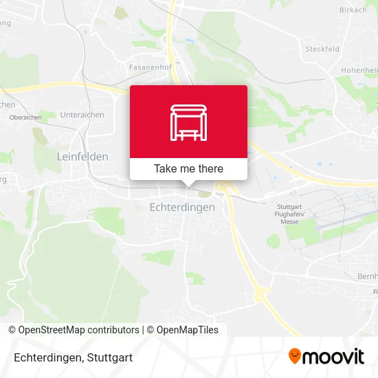Карта Echterdingen