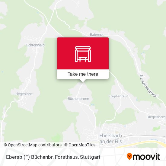 Ebersb.(F) Büchenbr. Forsthaus map