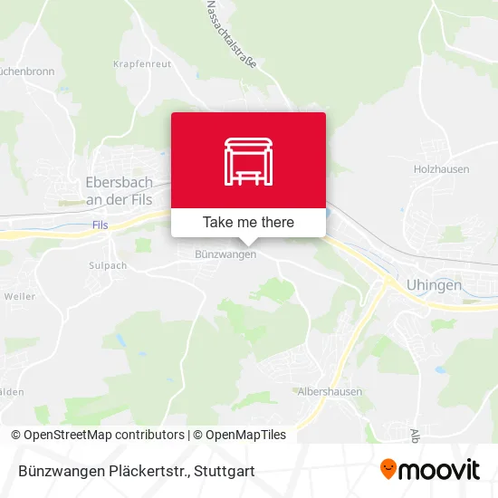 Карта Bünzwangen Pläckertstr.