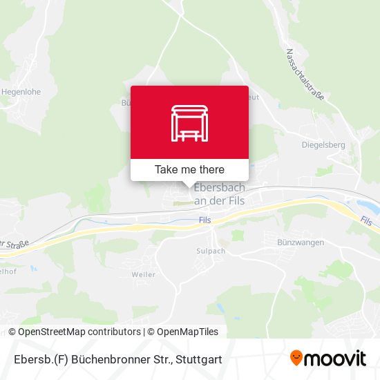 Ebersb.(F) Büchenbronner Str. map