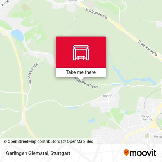 Карта Gerlingen Glemstal