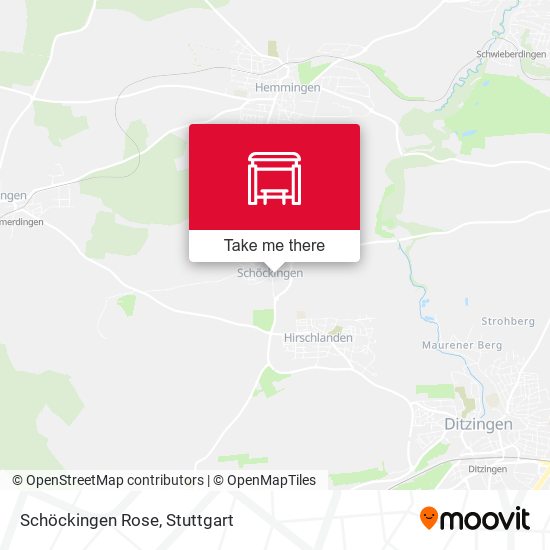 Карта Schöckingen Rose