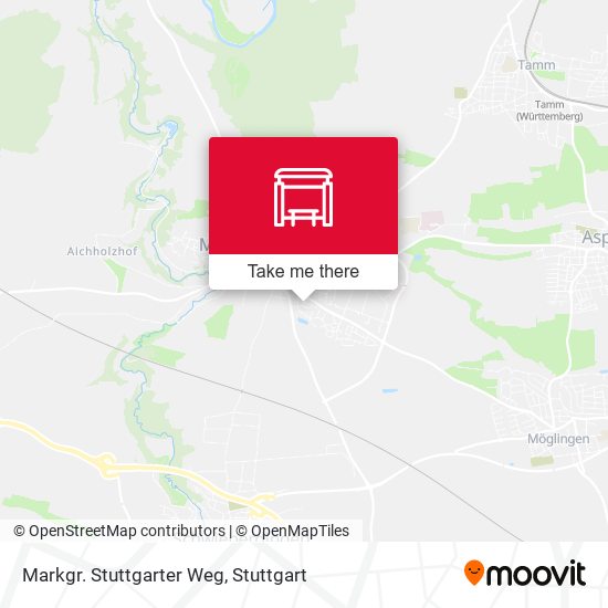 Карта Markgr. Stuttgarter Weg