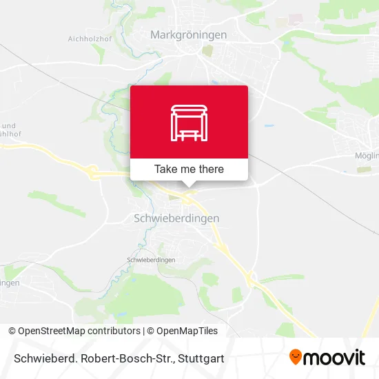 Карта Schwieberd. Robert-Bosch-Str.