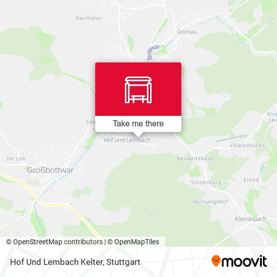 Hof Und Lembach Kelter map