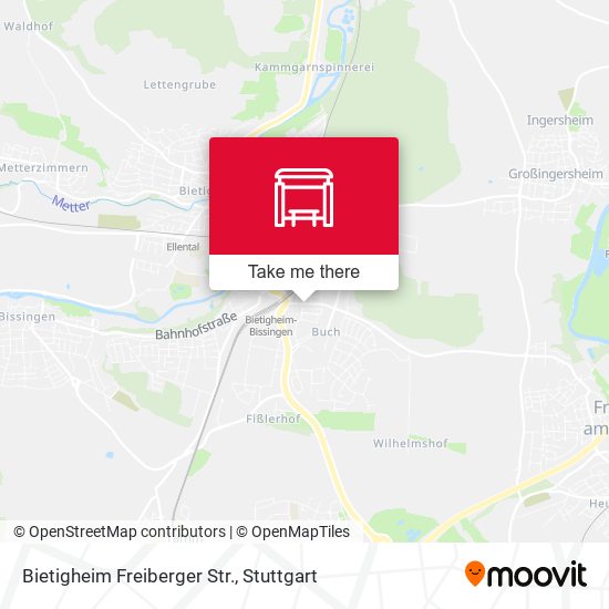 Bietigheim Freiberger Str. map