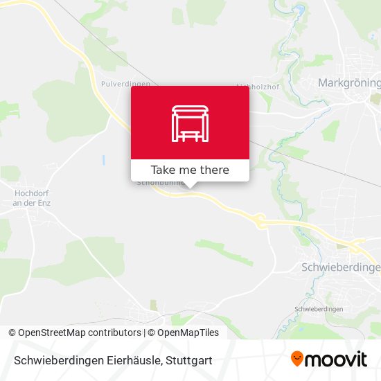 Schwieberdingen Eierhäusle map