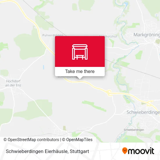 Карта Schwieberdingen Eierhäusle